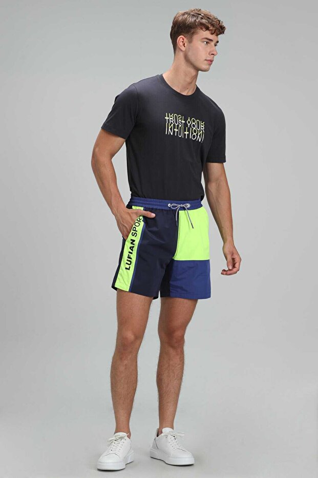 Teron Erkek Deniz Şortu Sarı - 3