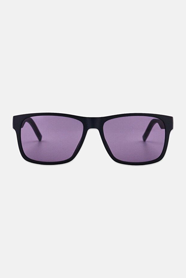 Men TH 1718/S Square Sunglasses, Black