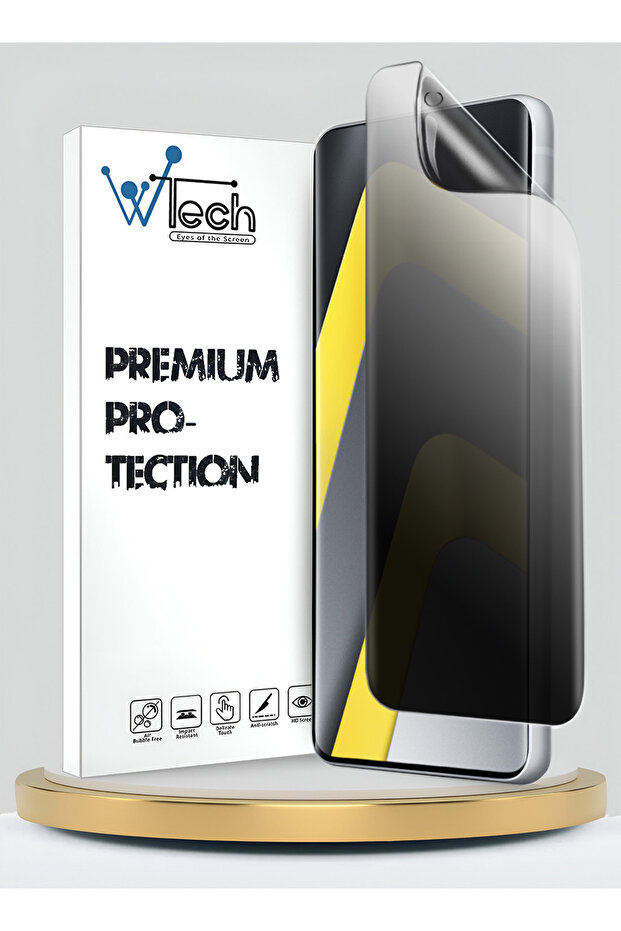 Xiaomi Poco M8 5G 2026 Premium Hydrogel Anti Spy Film Thin and Flexible Clear
