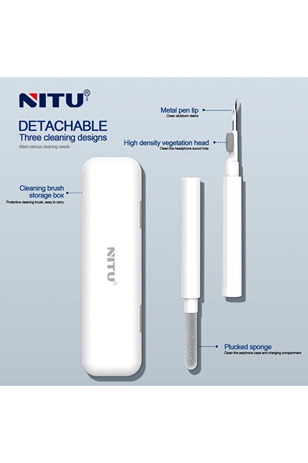 Bluetooth Headset Cleaning Pen Dust Cleaner Computer Keyboard Cleaning