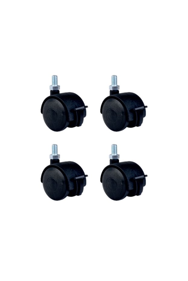 Large Plastic Screw-On Brake - 50mm Hks129 - 4 Pieces