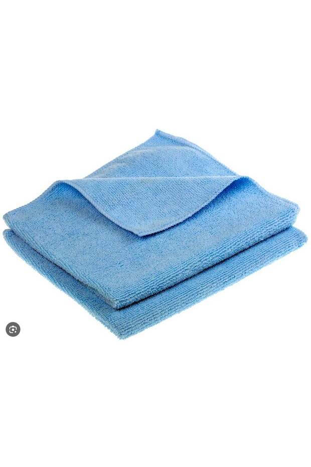 2pcs 25*25cm Microfiber Cleaning Cloth Towel for Home Kitchen Bathroom Car