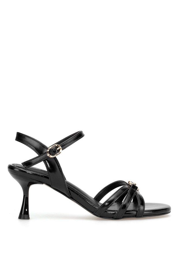 Elit Zk602 Women's Classic Heeled Shoes Black
