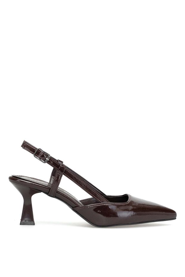 Elit Mst901R Women's Classic Heeled Shoes Brown