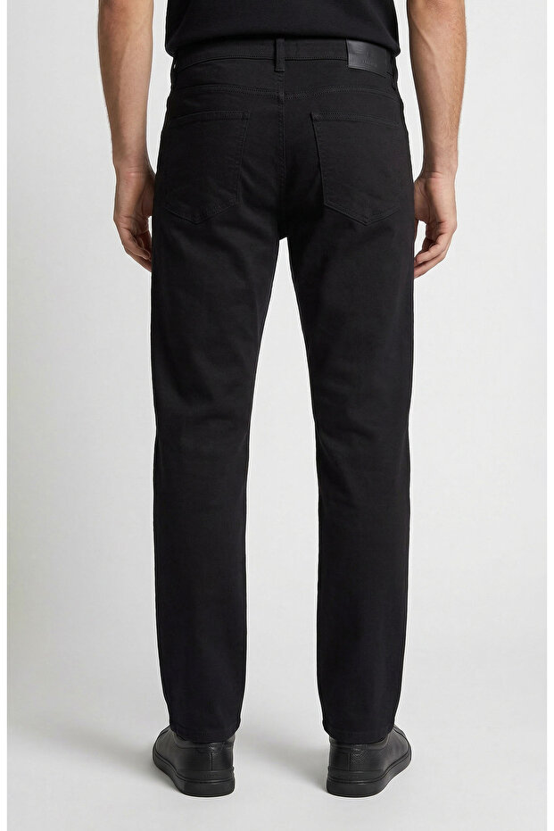 Siyah Casual Pantolon - 3