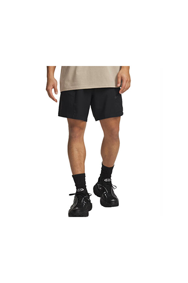 Ua Unstoppable Woven Shorts Men's Casual Shorts 6009361-001 Black