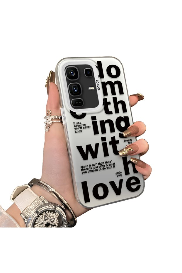 Infinix Note 50 Pro Plus Compatible Hard Acrylic Back Silicone Edge Lens Protection Stylish Print Case