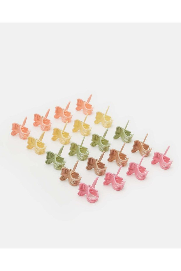 Girls Assorted Hair Claw Set (Pack of 20)