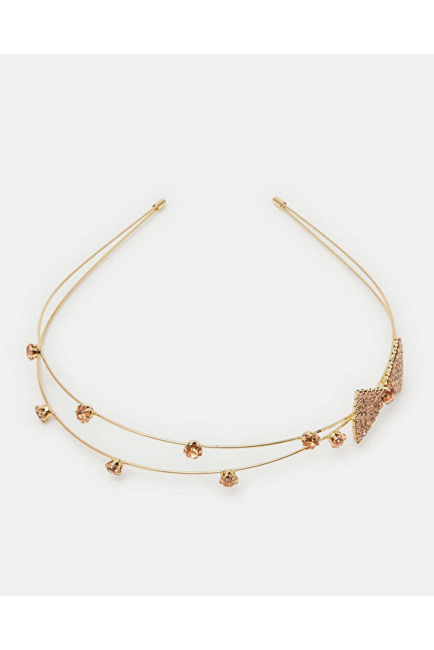 Girls Gold Embellished Headband