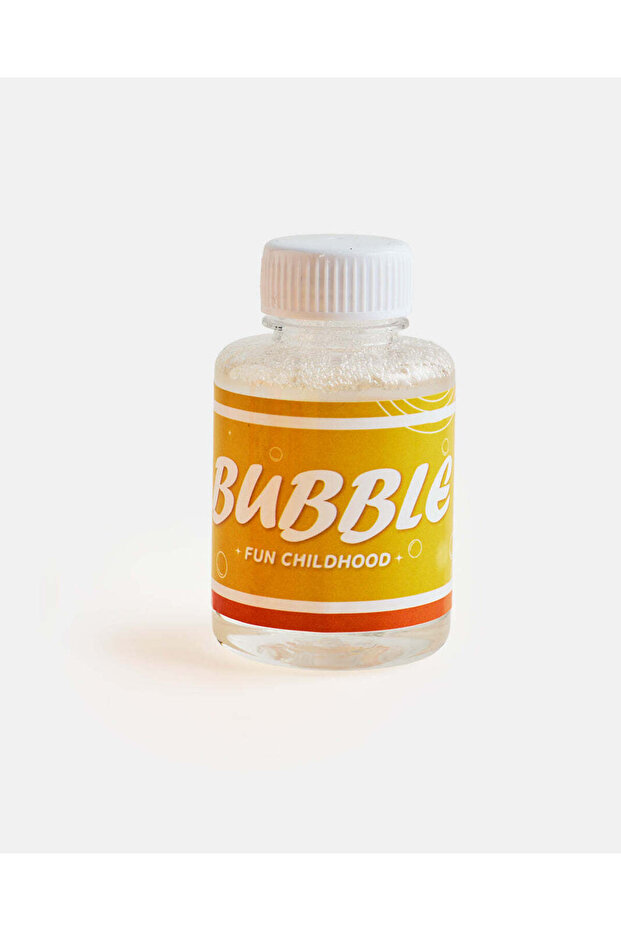 Orange Light-Up Bubble Blaster With 70ML Bubble Solution - 3