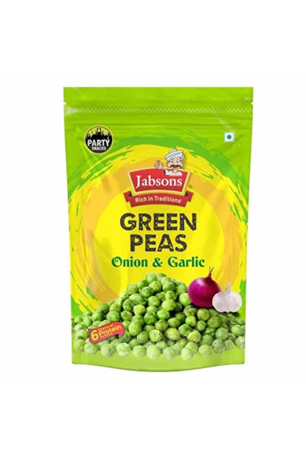 Crispy Fried Green Peas Infused with Onion & Garlic (400g)