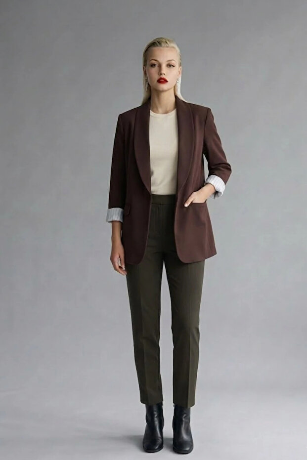 Kadın Blazer Ceket - 5