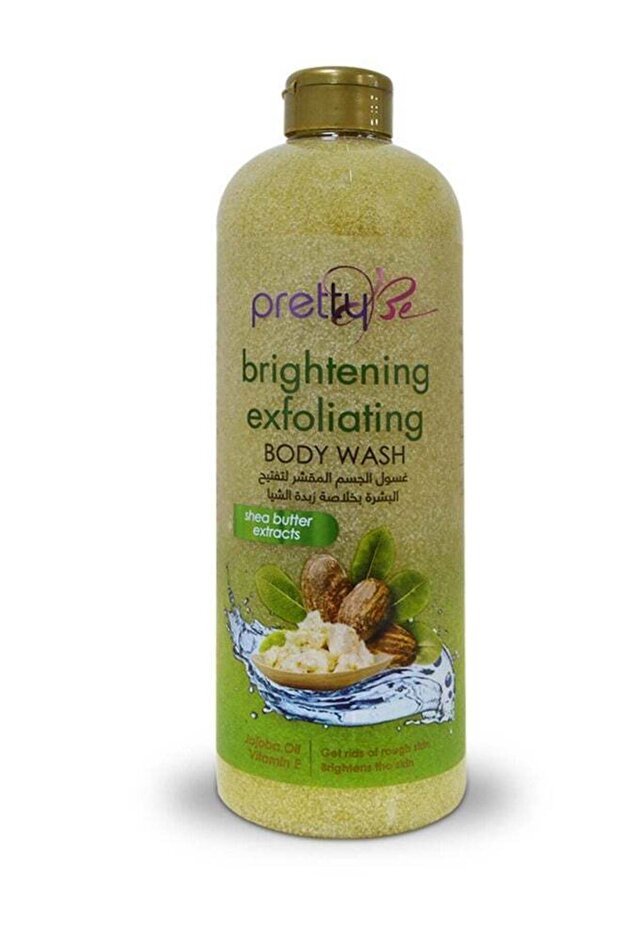 Shea Butter Brightening Body Wash Exfoliator 1000ml