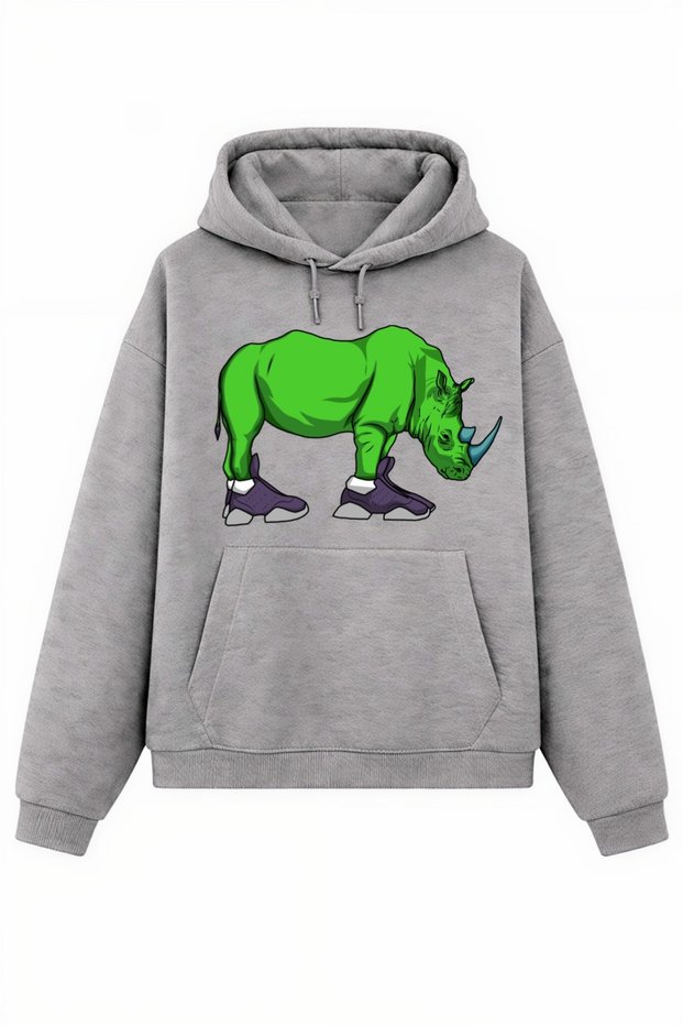 Fun Rhino Hoodie