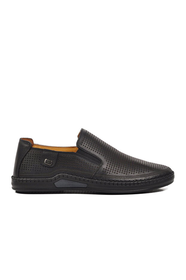 Black Men's Loafer Shoes