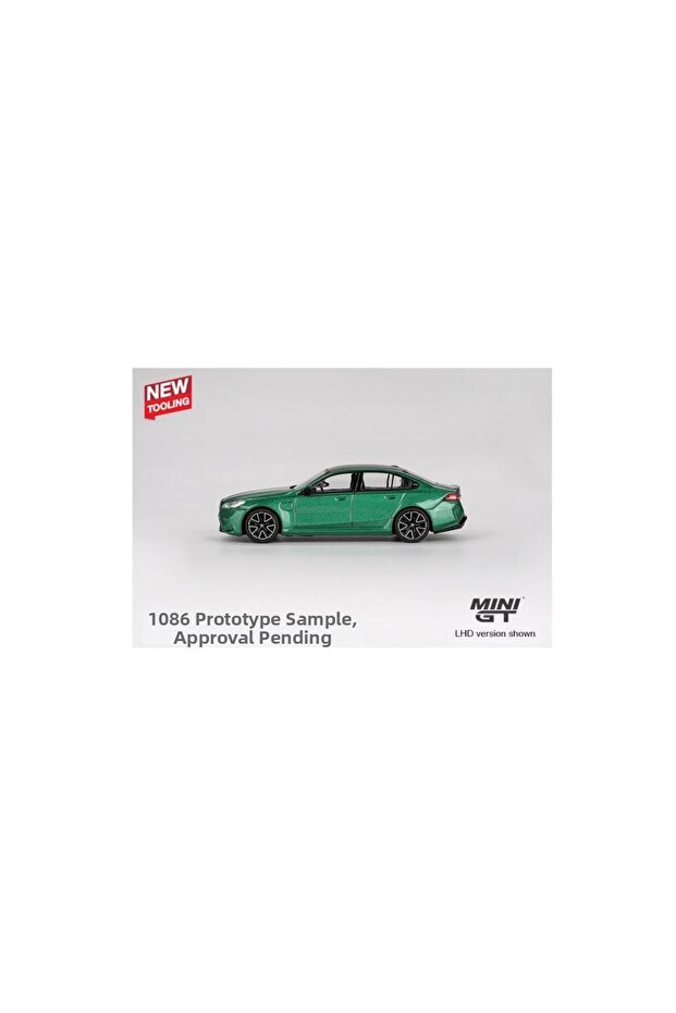 1086 Bmw M5 Isle of Man Green Metallic 1/64 Model Car
