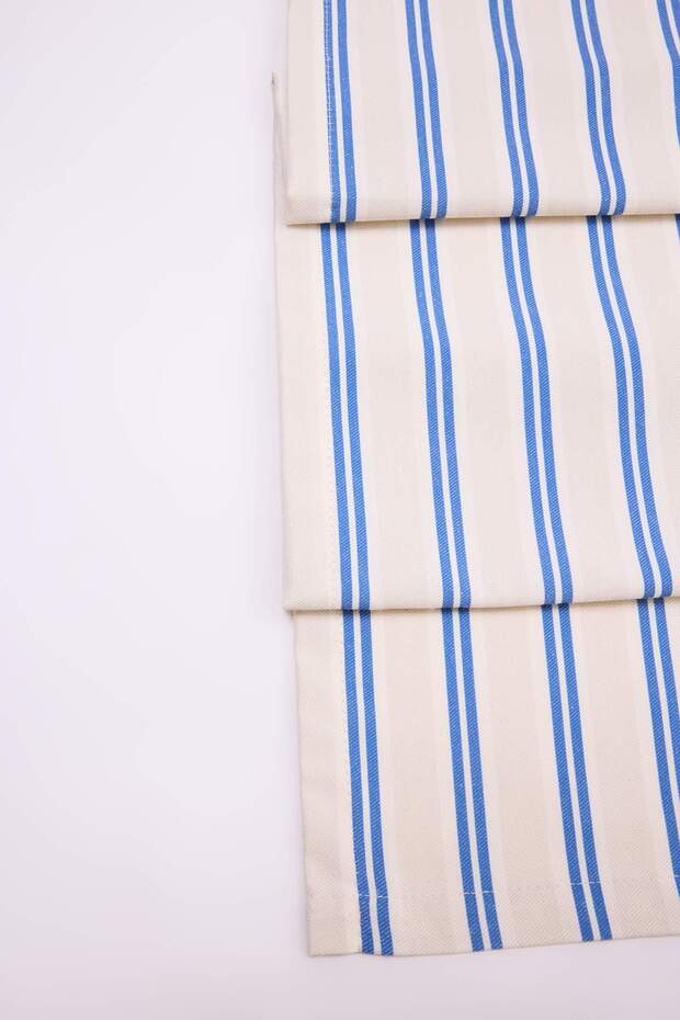 Mavi Çizgili Runner 45x140cm - 3