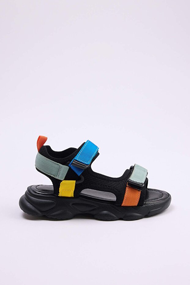 Çok Renkli Küçük Erkek Çocuk Spor Sandalet TAKSS26SD00005 - 3
