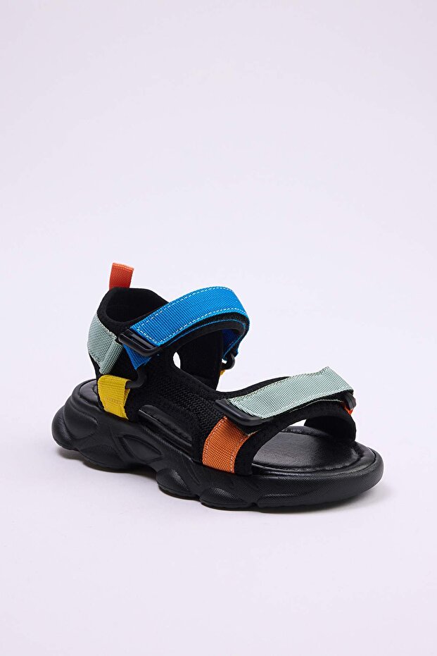Çok Renkli Küçük Erkek Çocuk Spor Sandalet TAKSS26SD00005 - 2