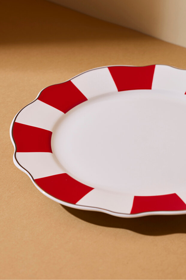 Red Bone Pasta Tabağı 20 cm - 6