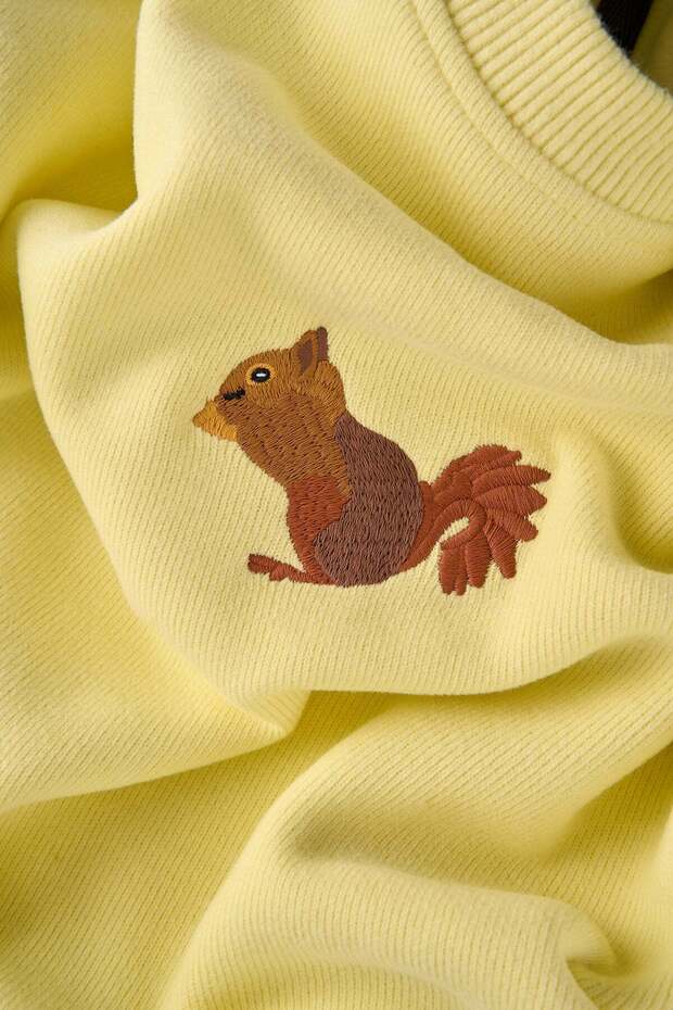 Yavru Kunduz SuperSoft Sweatshirt - Sarı - 2