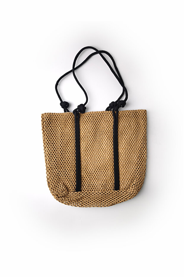 Lined Mesh Shoulder Bag - 4