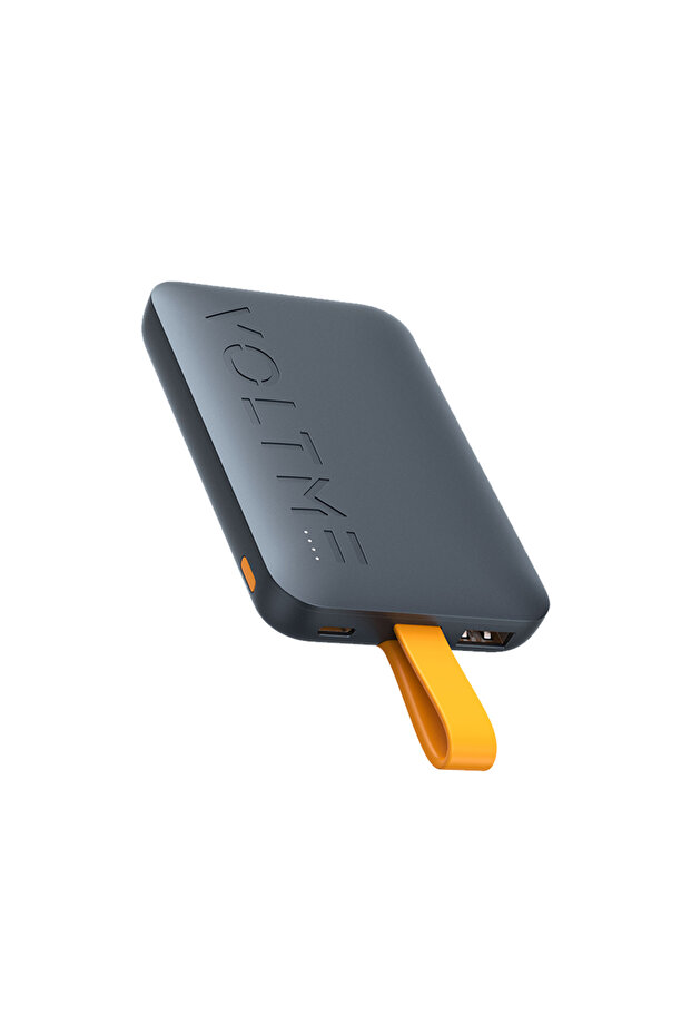 بنك طاقة هايبر كور سلينج بمنفذي USB-C وUSB سعة 10000 مللي أمبير/ساعة وقوة 22.5 واط - أزرق غامق