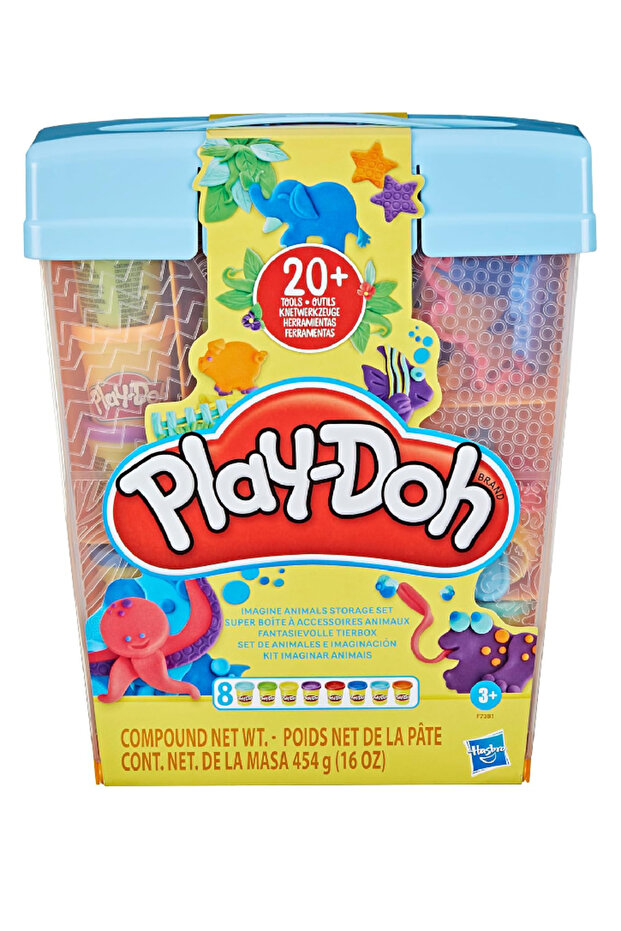 Play-Doh Imagine Animals Storage Set (F7381) - 1