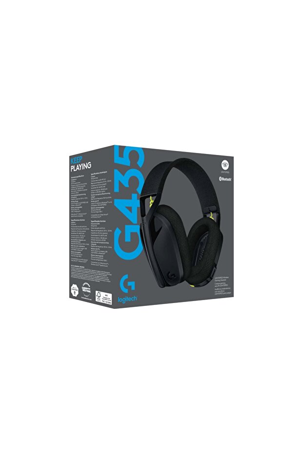 Casti G435 Lightspeed Wireless Negru - PC - 3
