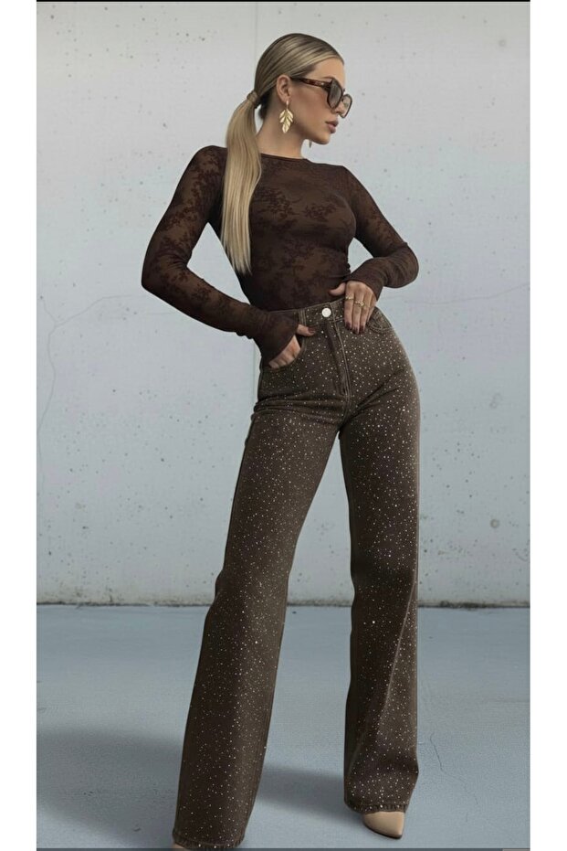 ASTARLI TÜL BLUZ - 7