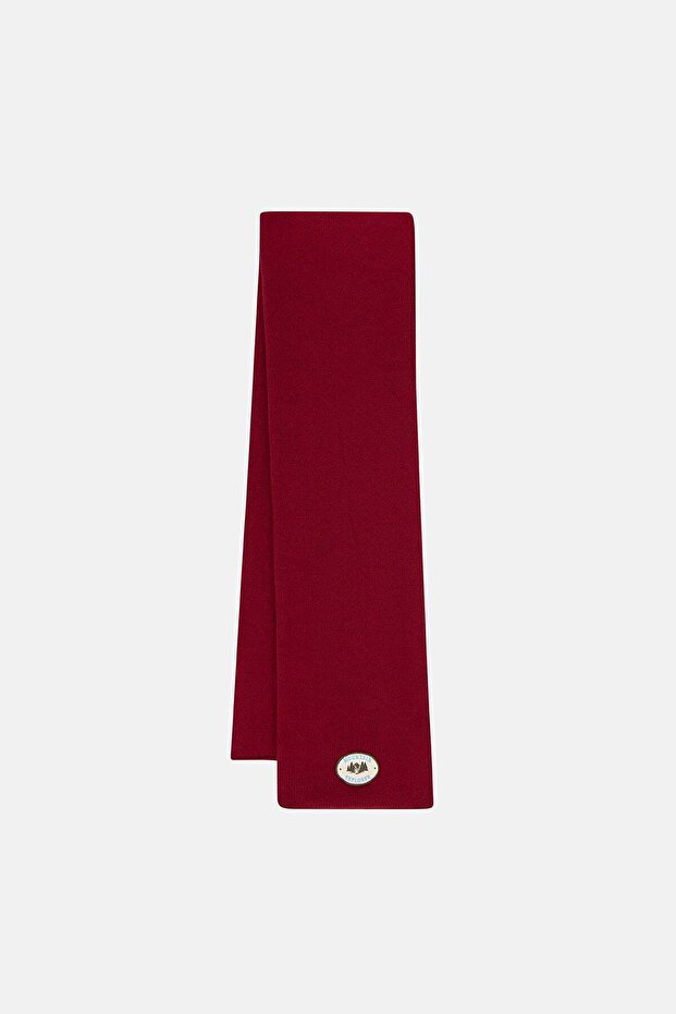 Mountain Explorer Çocuk Triko Atkı - Bordo - 1