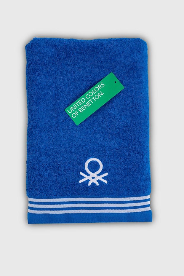 Be-0840-bl 100% cotton blue 70x140 cm bath towel