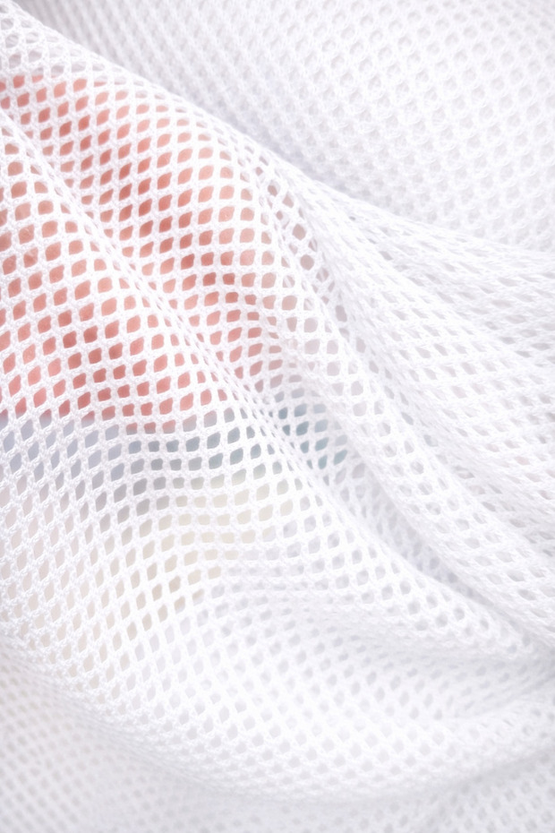 طقم شاطئ شبكي مكون من قطعتين (بدون بطانة) - 4