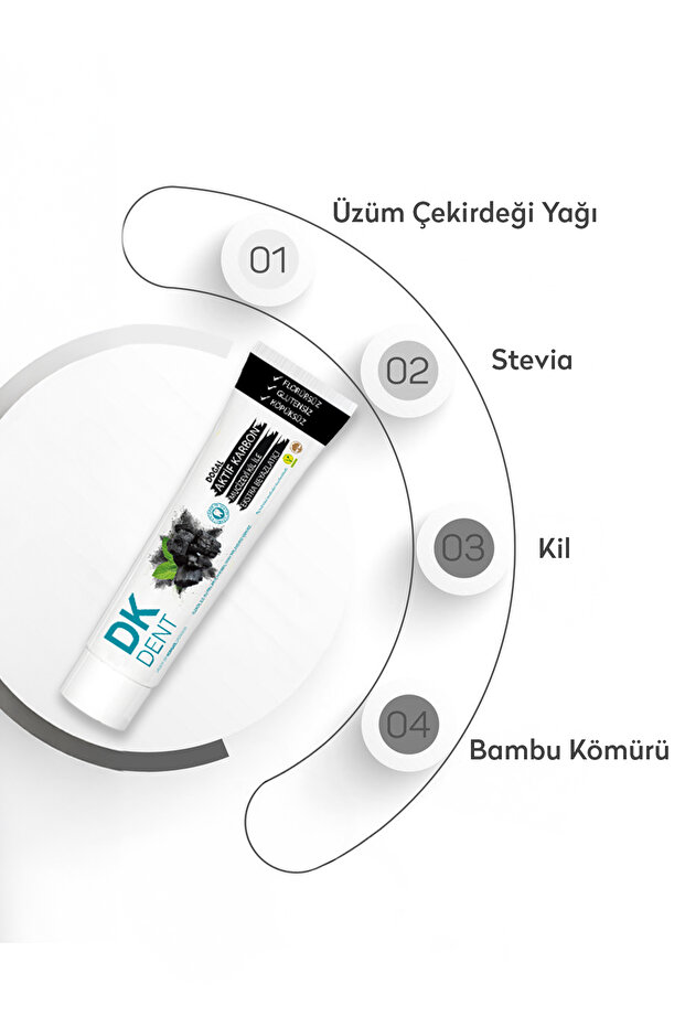 75ml Activated Carbon Toothpaste and Toothbrush - 2