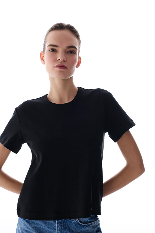 Siyah Premium Tişört - 4