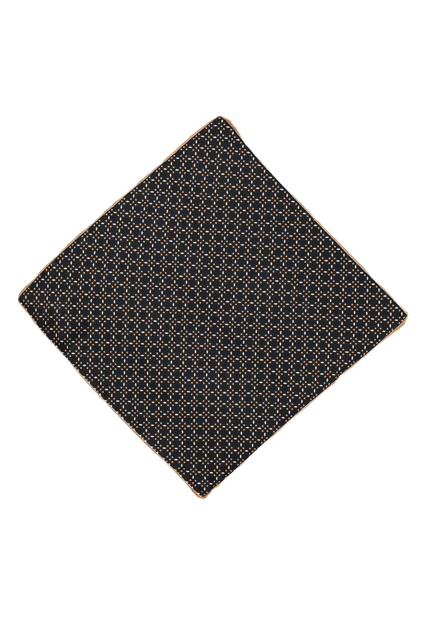 Patterned Silk Handkerchief - 1