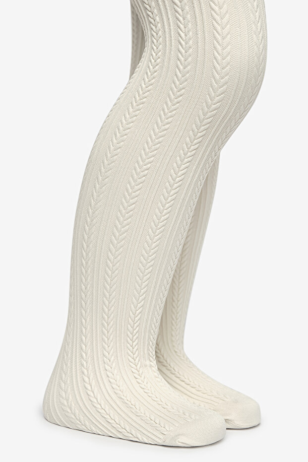 Devojčice lepe pletene najlonke - 3