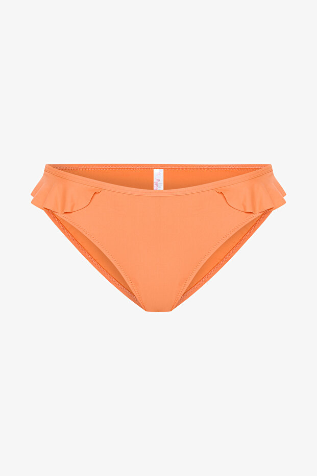 Orange Mango Ruffle Bikini Bottom - 5