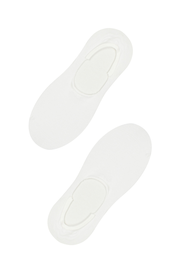 عبوة من 2 جوارب سوبا بيضاء مغلقة - 2