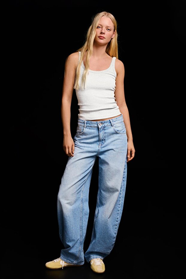 Rib askılı tişört - 4