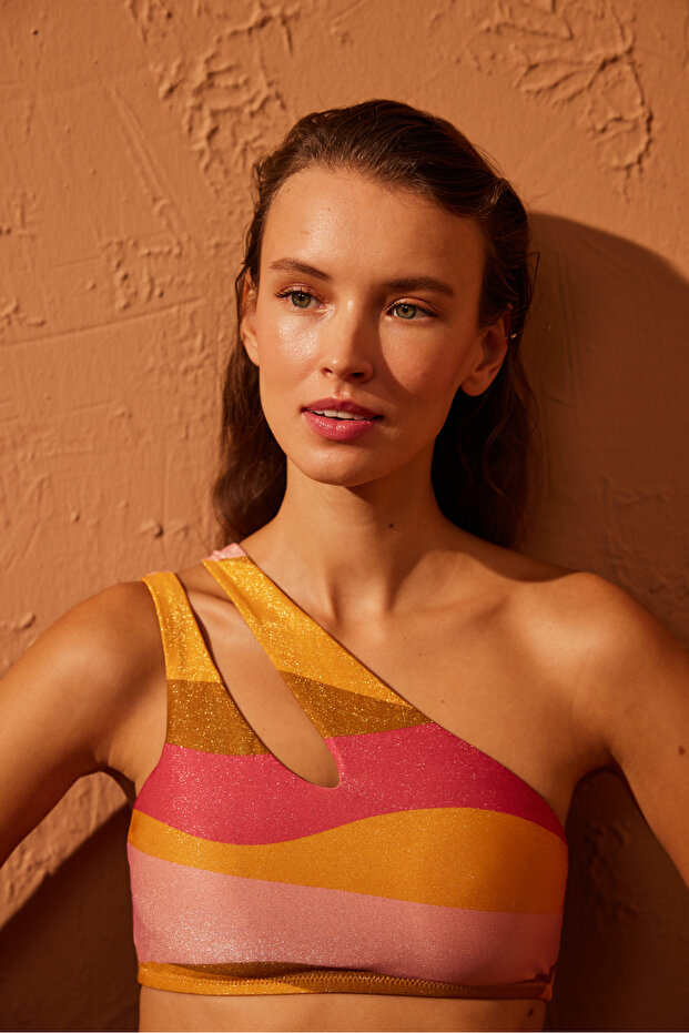 Vita Tek Omuz Bikini Üstü - 3