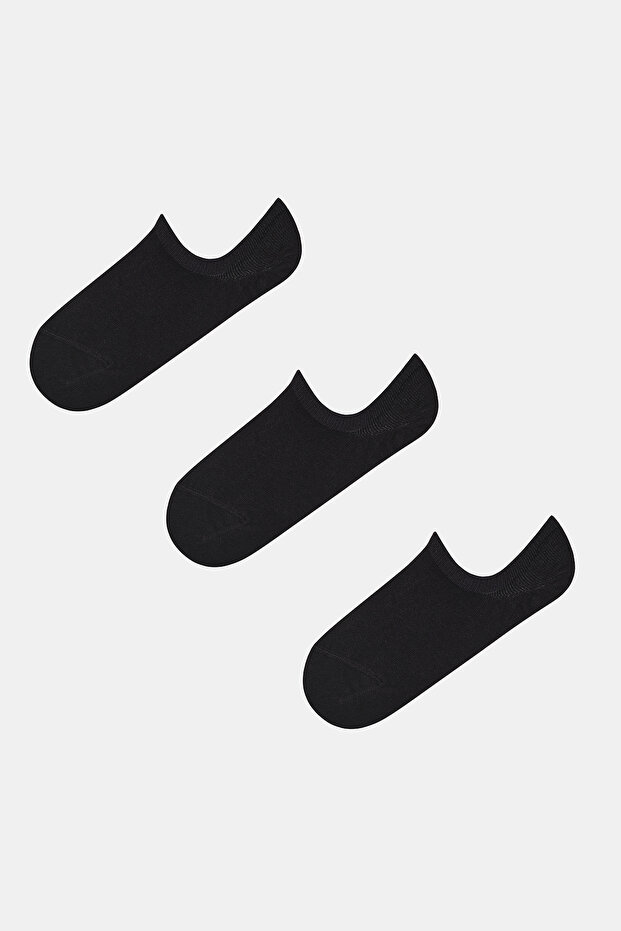 Süper Fit 3lü Sneaker Çorabı - 1