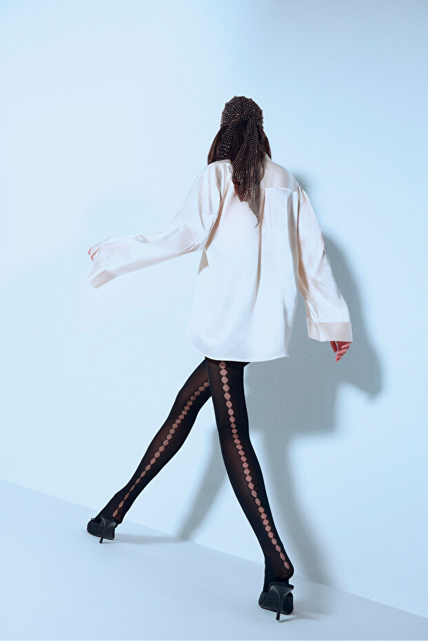 Infinity Μαύρο καλσόν-Pentilicious - 2