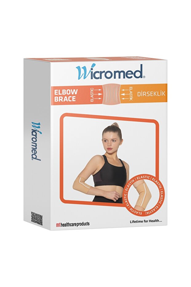 Spor Elastik Ortopedik Örme Dirsek Desteği Dirseklik - 4