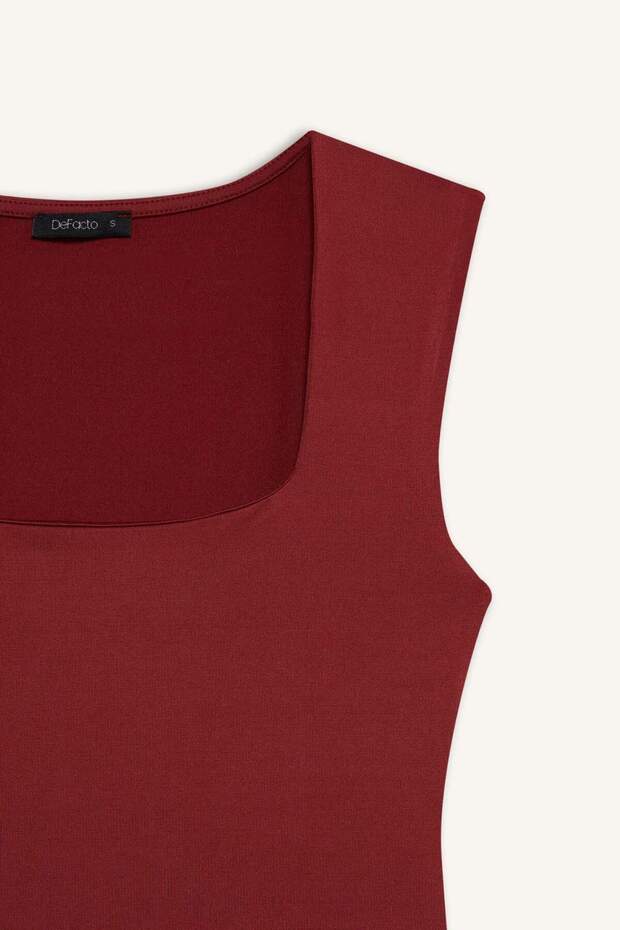 Kare Yaka Bodysuit E9045AX26SM - 8