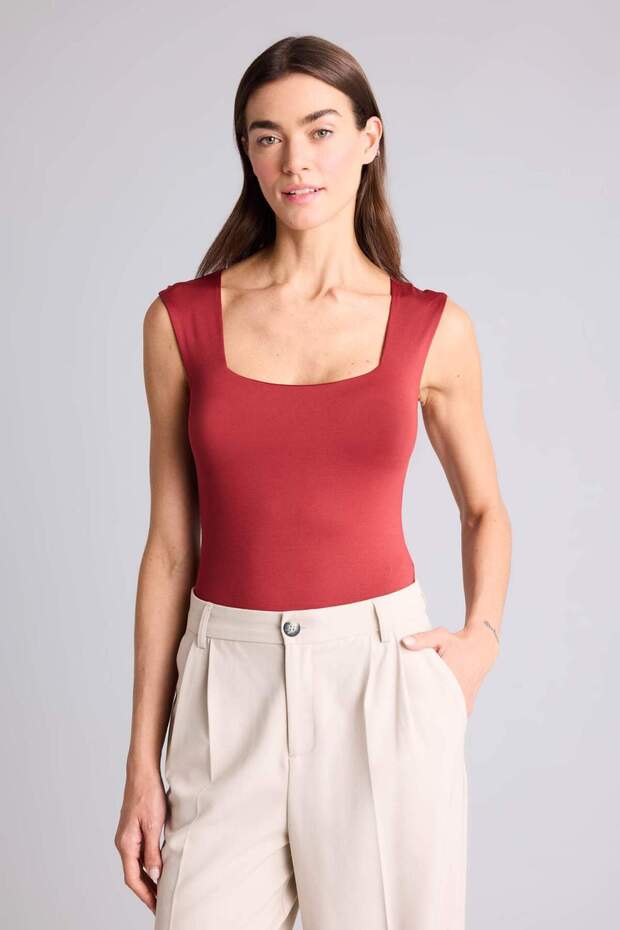 Kare Yaka Bodysuit E9045AX26SM - 3