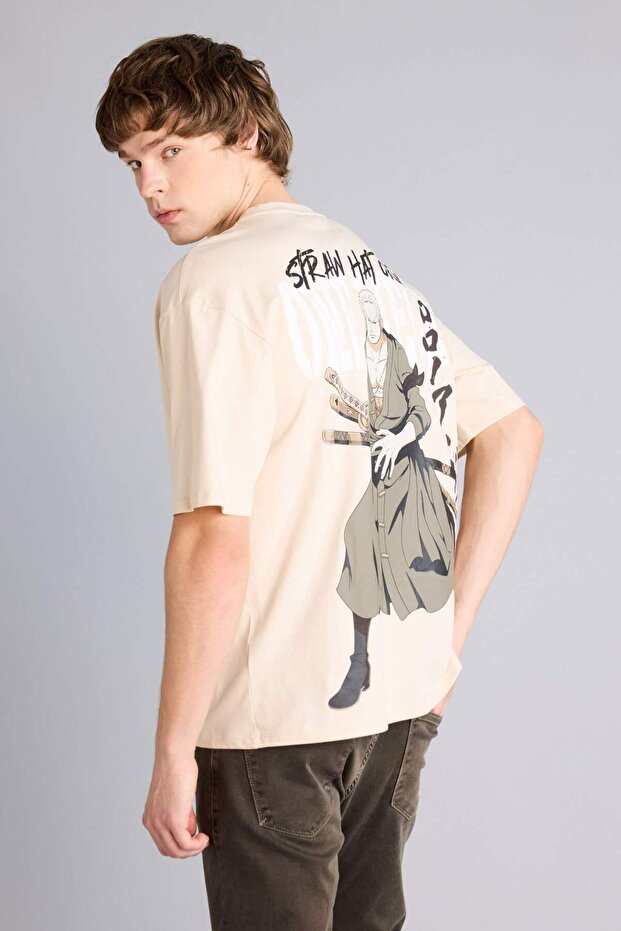 100% Cotton One Piece Printed Boxy Fit T-Shirt G7425Ax26Sm
