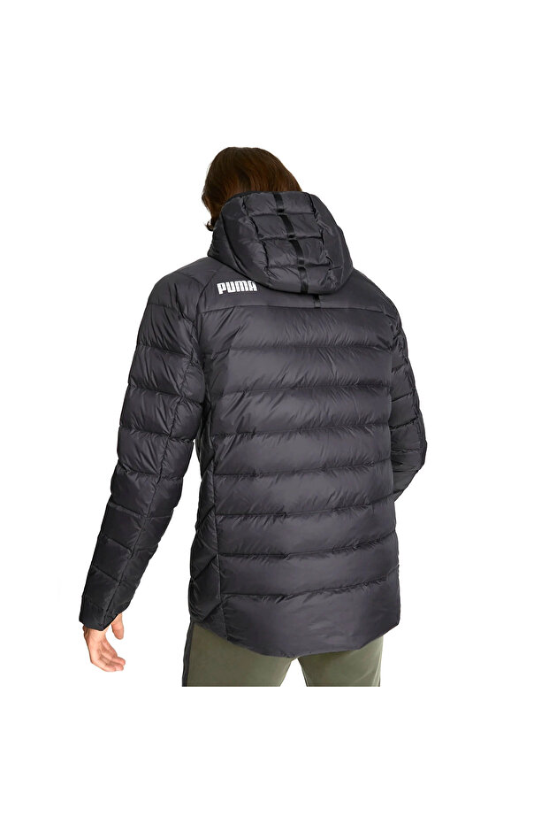 Packlite Hooded Down Erkek Siyah Günlük Stil Mont 84935501 - 2