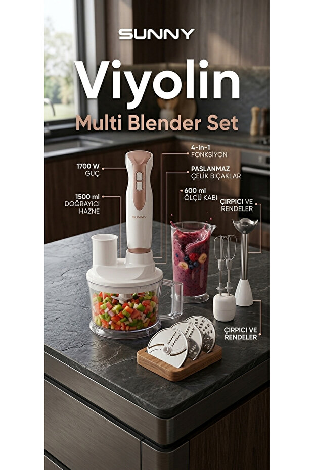 Multi Blender Set Viyolin - 1