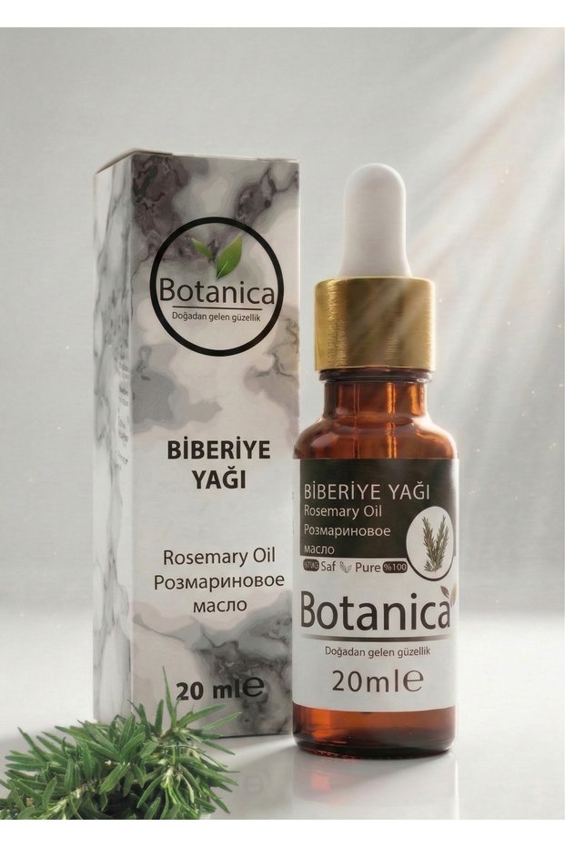 Rosemary Essential Oil (Rosmarinus Officinalis) 20 ml - 100% Pure – Pure and Revitalizing Care